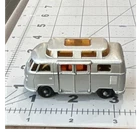 Lesney Matchbox Series No. 34 Volkswagen Camper Silver Orange Diecast