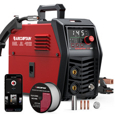 Arccaptain icontrol MlG145 Pro Portable 3 in 1 Flux core Welder MIG/Lift TIG/MMA