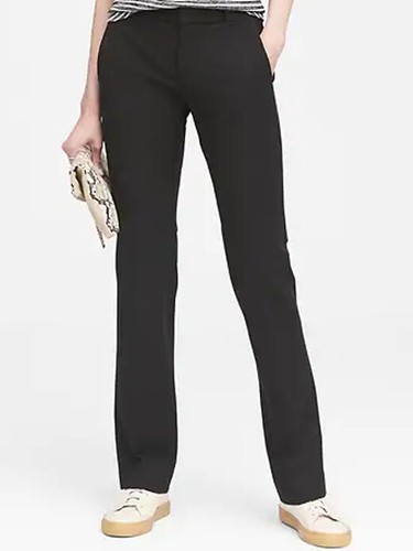 Nuevo Pantalón Banana Republic $98 Logan Ajuste Lavable Bi-Elástico Talla 0,2,2L - Imagen 2 de 5