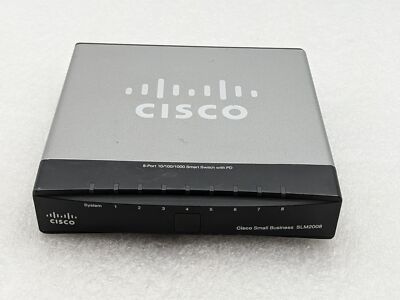 Cisco SG200-08 Switch Gigabit 8 Ports - Accessoires informatique
