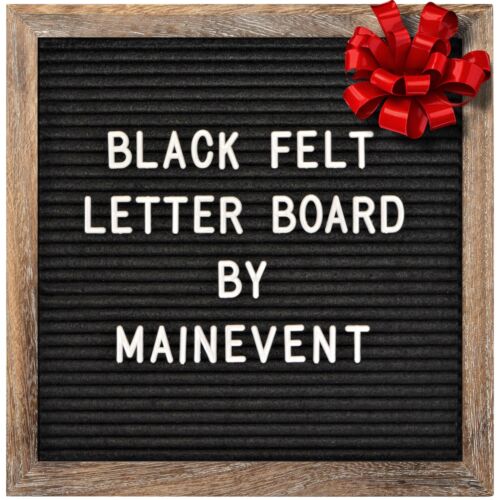 Felt Letter Board with Precut Letters Number Set 10x10 Inch, First Day School... - Picture 9 of 9