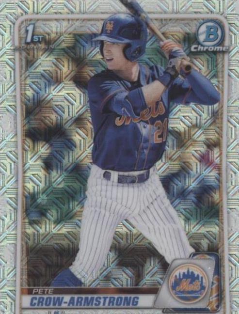 2020 Bowman Draft - Pete Crow-Armstrong #BD-72 for sale | eBay