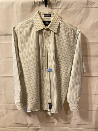 Mens Stafford Long Sleeve Dress Shirt 