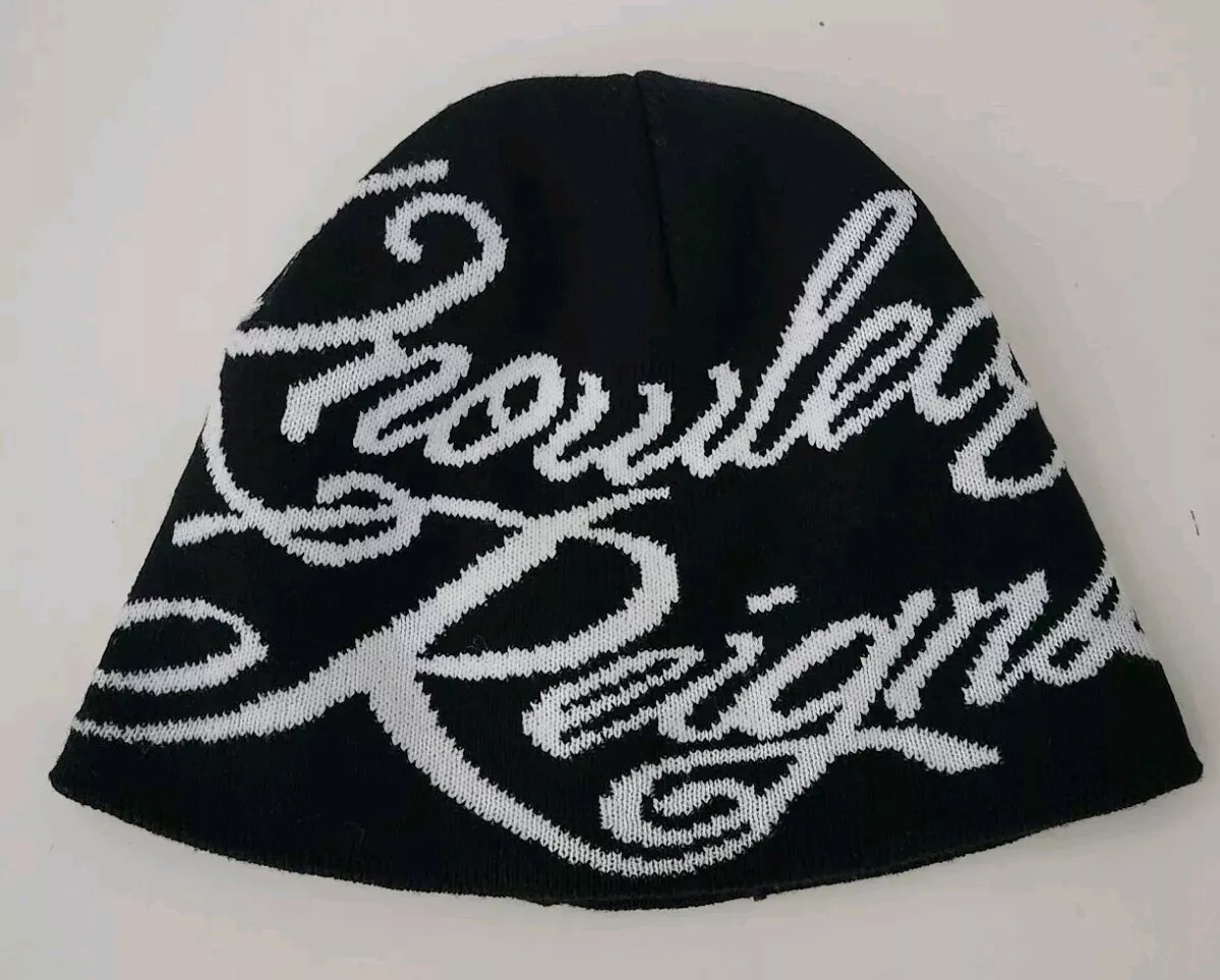 SS22 Supreme Wissen Reigns Beanie Schwarz Hut