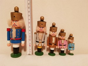 5 Weihnachtsfiguren Erzgebirge Nussknacker Bergmann Advent Alt Selten Schon Ebay