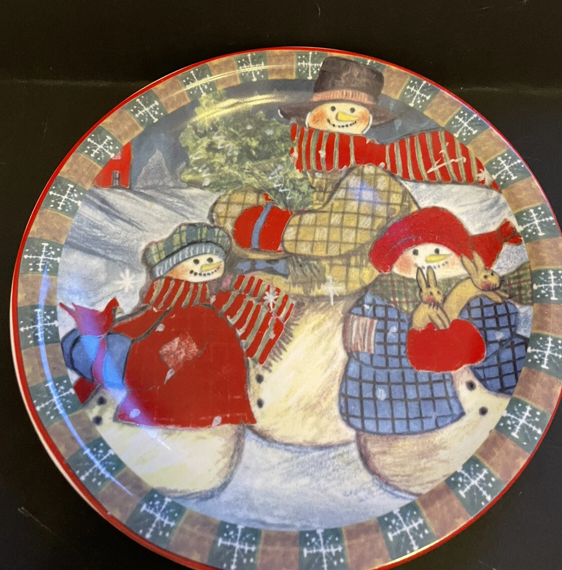 Sammlungsauflösung Kuchenplatte Servierplatte Teller Kekse Table & Design Bären