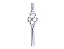 Chrome CAGED TWISTED Seatpost 22.2mm Or 25.4mm Lowrider Cruiser Bikes