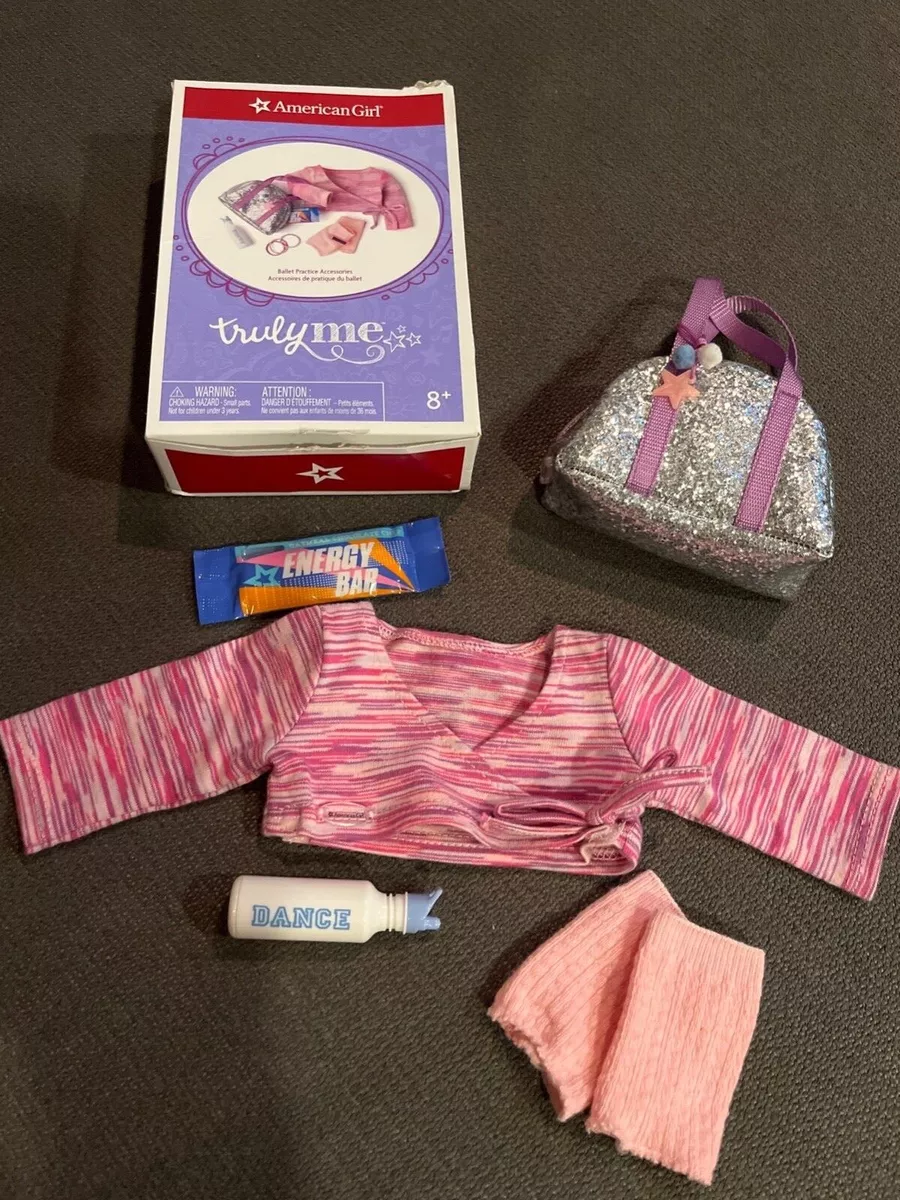 American Girl Truly Me Ballet Practice Accessories Used in box RETIRED