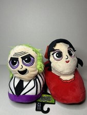 Beetle Juice Lydia Deetz Plush Character Slippers Women 11/12 Ground Up NEW