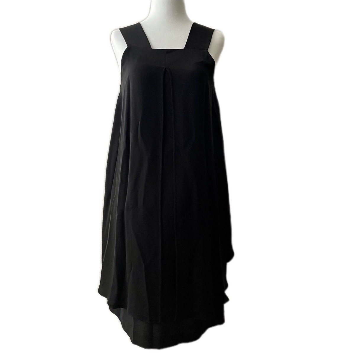 theory asymmetrical silk georgette dress Theory | Dresses | Nwt Theory Asymmetrical Silk Georgette Dress Black Size S