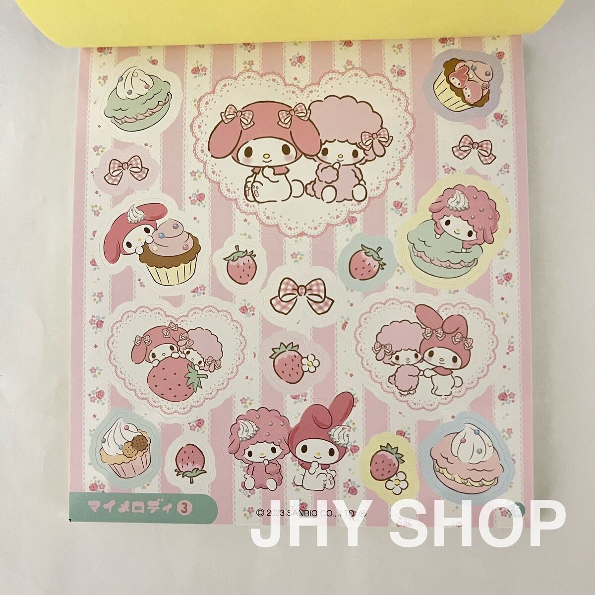 My Sanrio sticker book! 🩷 