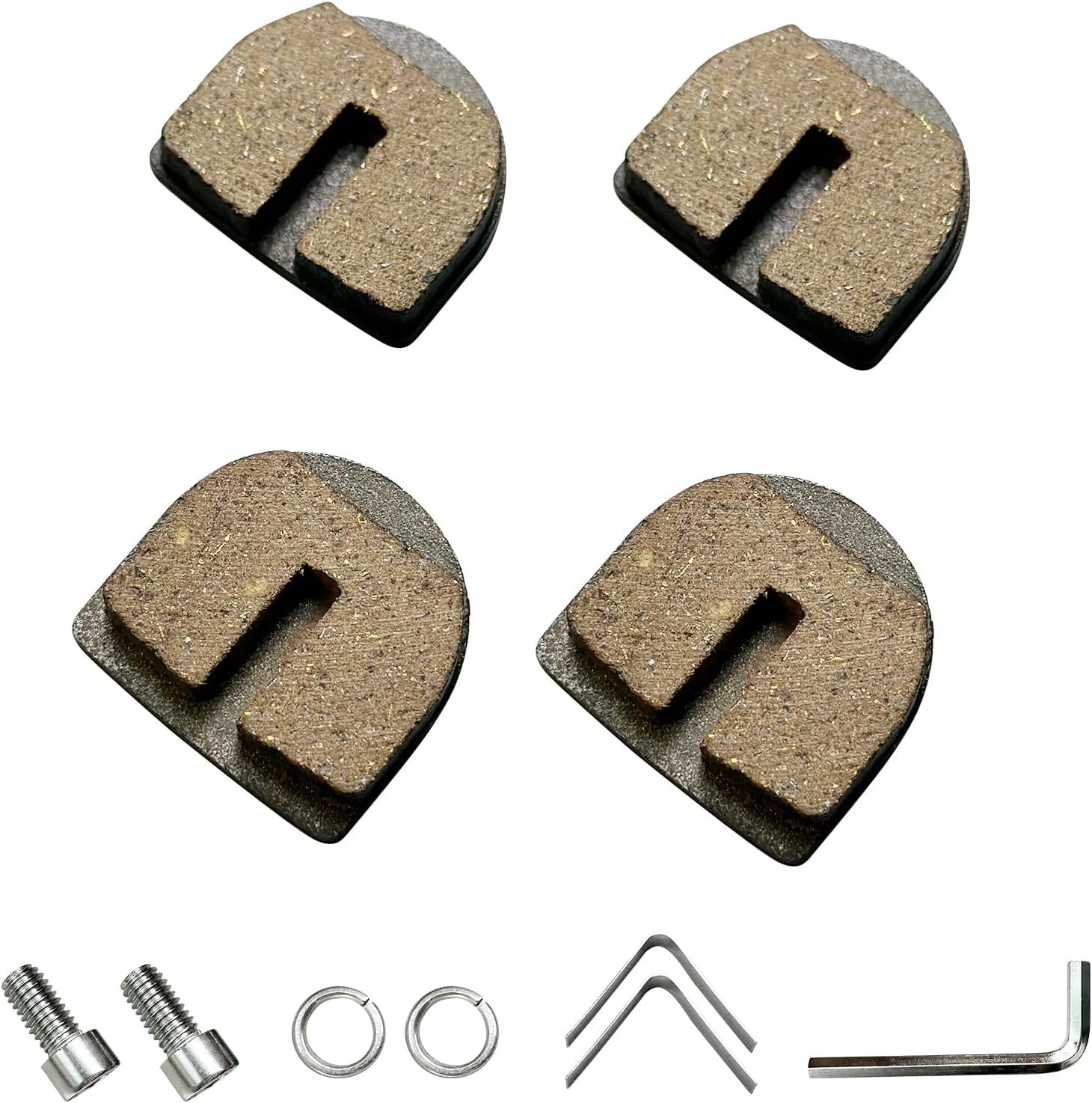 Razor Dirt Quad E500S MX500 MX650 SX500 McGrath Rounded Disc Brake Pads