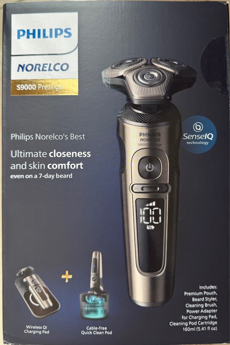 PHILIPS S9000 prestige シルバー 充電器付き Amazon.com: Philips Norelco S9000 Prestige Electric Shaver