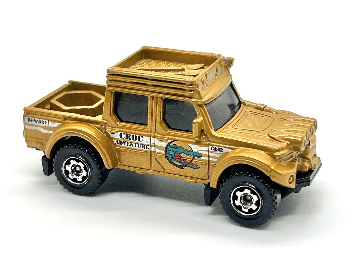 Matchbox Swamp Raider 4x4 Truck Gold Croc Adventure 2008 | eBay