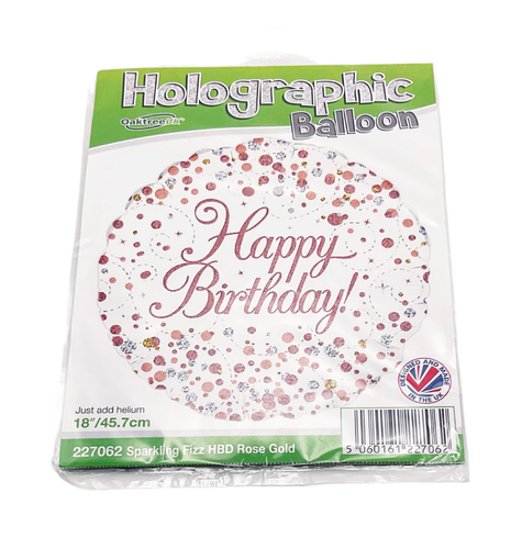 Age 60 & happy birthday white rose gold party decorations balloon bunting banner - Picture 37 of 61