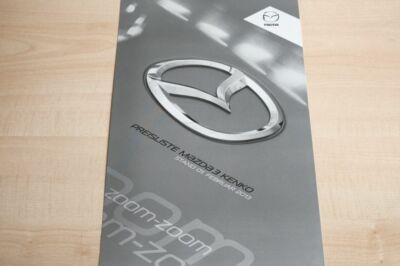 230513) Mazda 3 - Kenko - Preisliste & Extras - Prospekt 02/2013