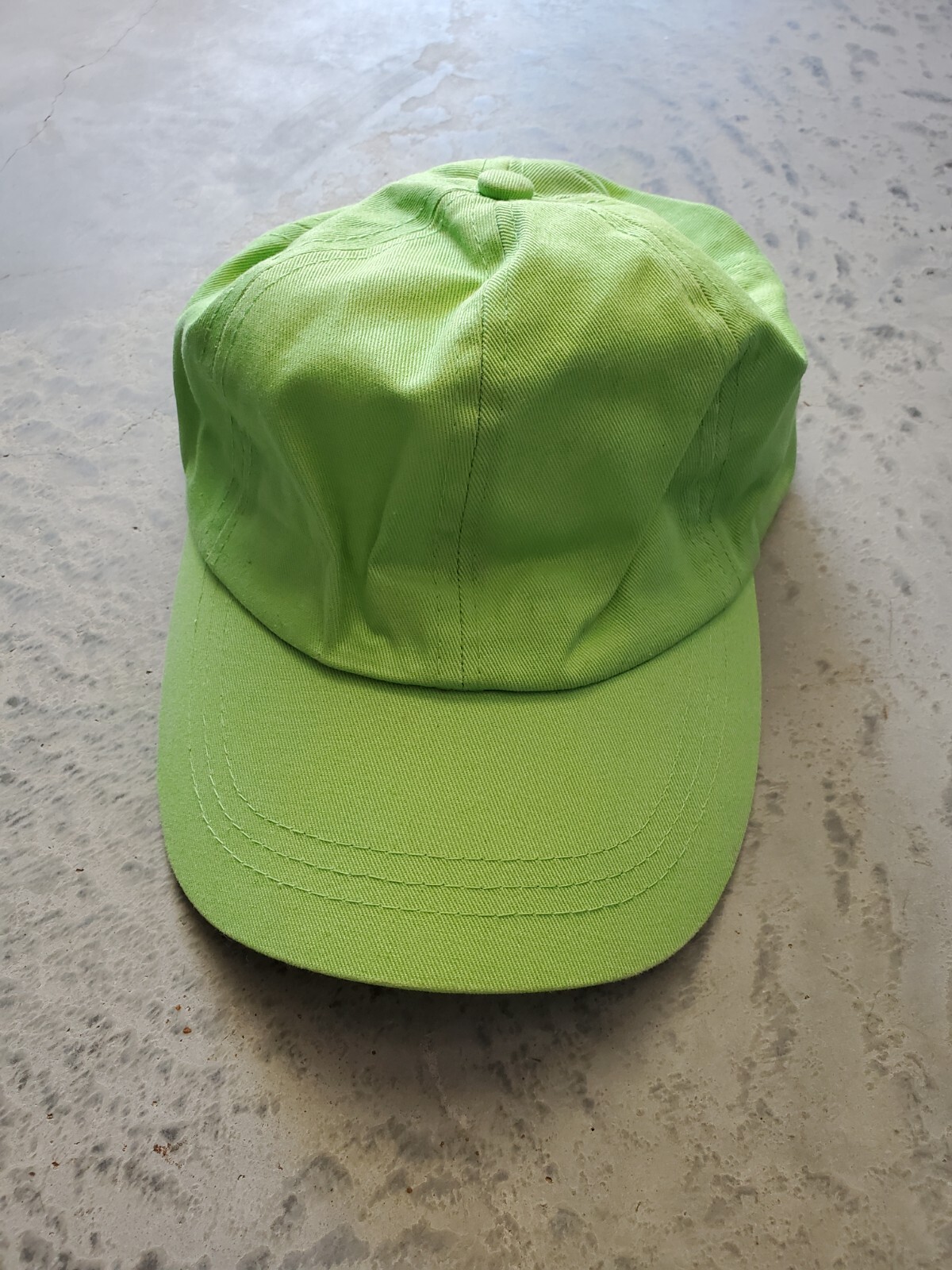 Solid Blank Light Green Adjustable Hat Cap 918 - image 1