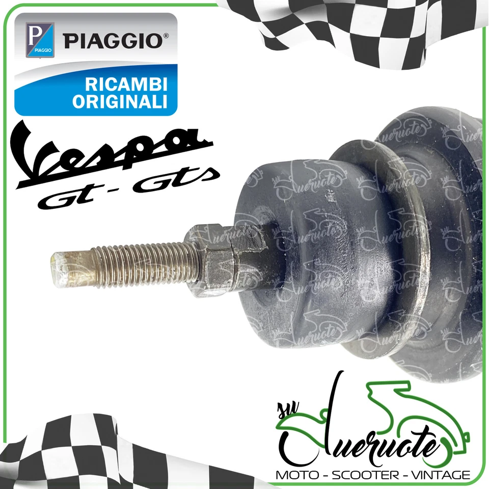 Amortisseur Arrière Piaggio VESPA GTS 125 250 300 GTV GT GT60 Noir - Photo 2/3