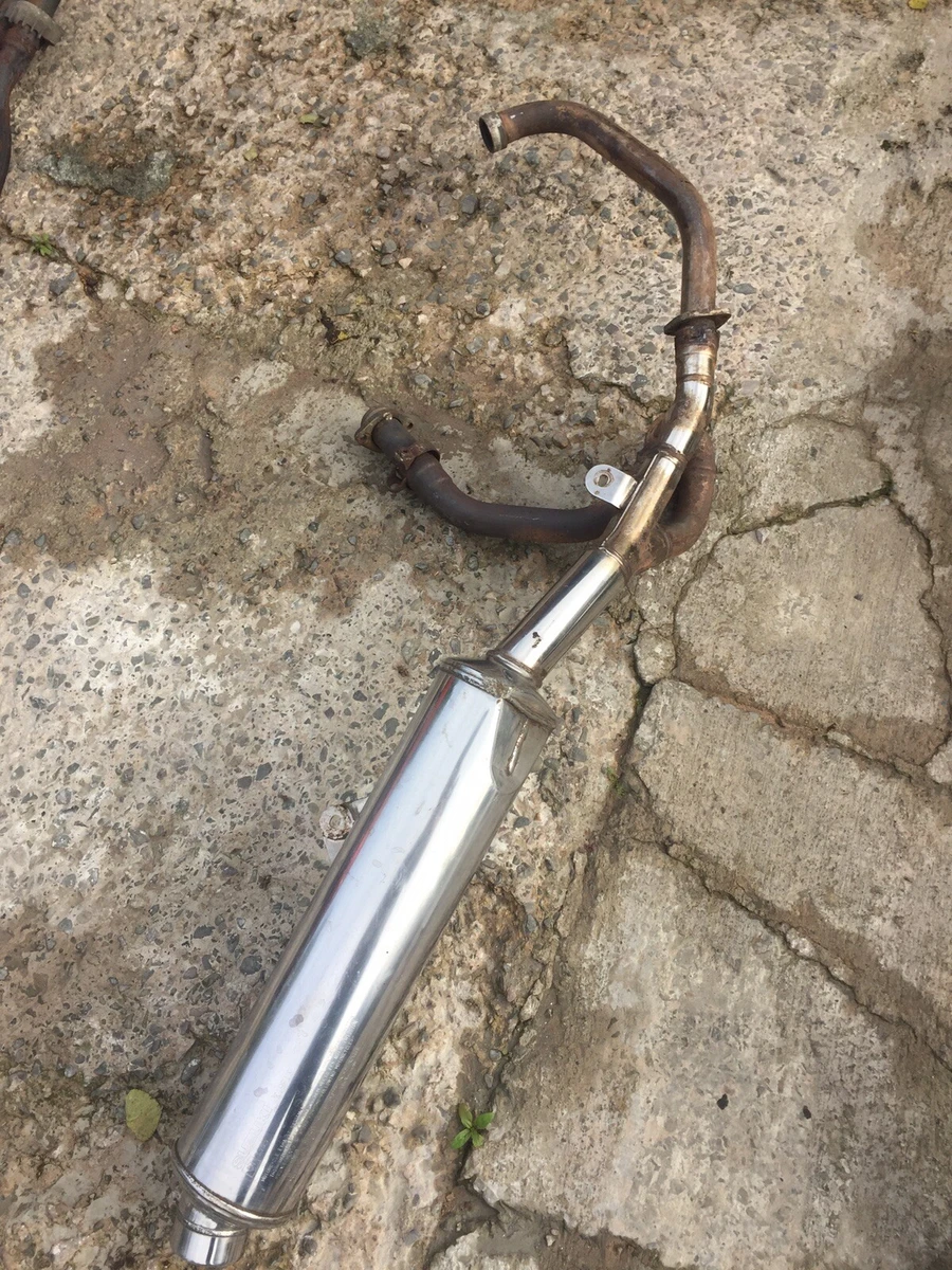Sv650 twin sale exhaust