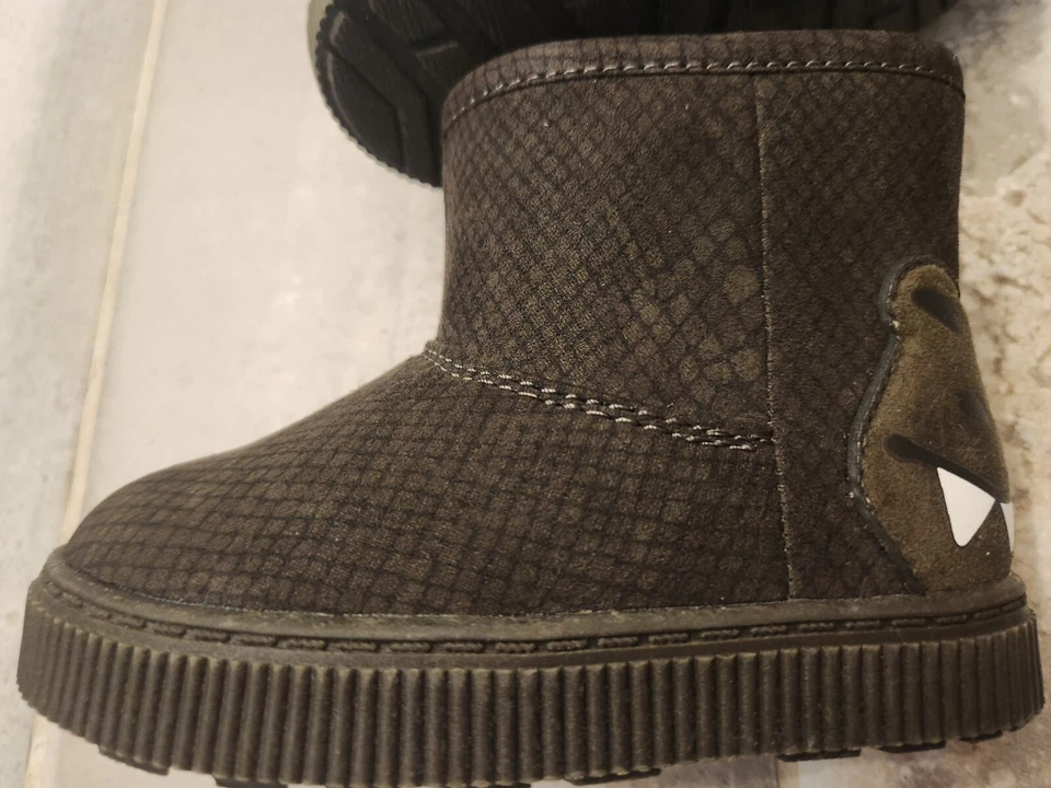 Botas para niños pequeños talla 5 Fabian botas con estampado de cocodrilo verde oliva - Cat & Jack Foto 4 de 4