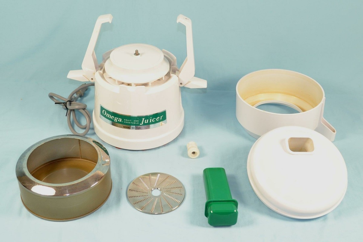 オメガモデル500ヘビーデューティフルーツと野菜の柑橘類ジューサー Omega Model 500 Heavy Duty Fruit and Vegetable Citrus Juicer
