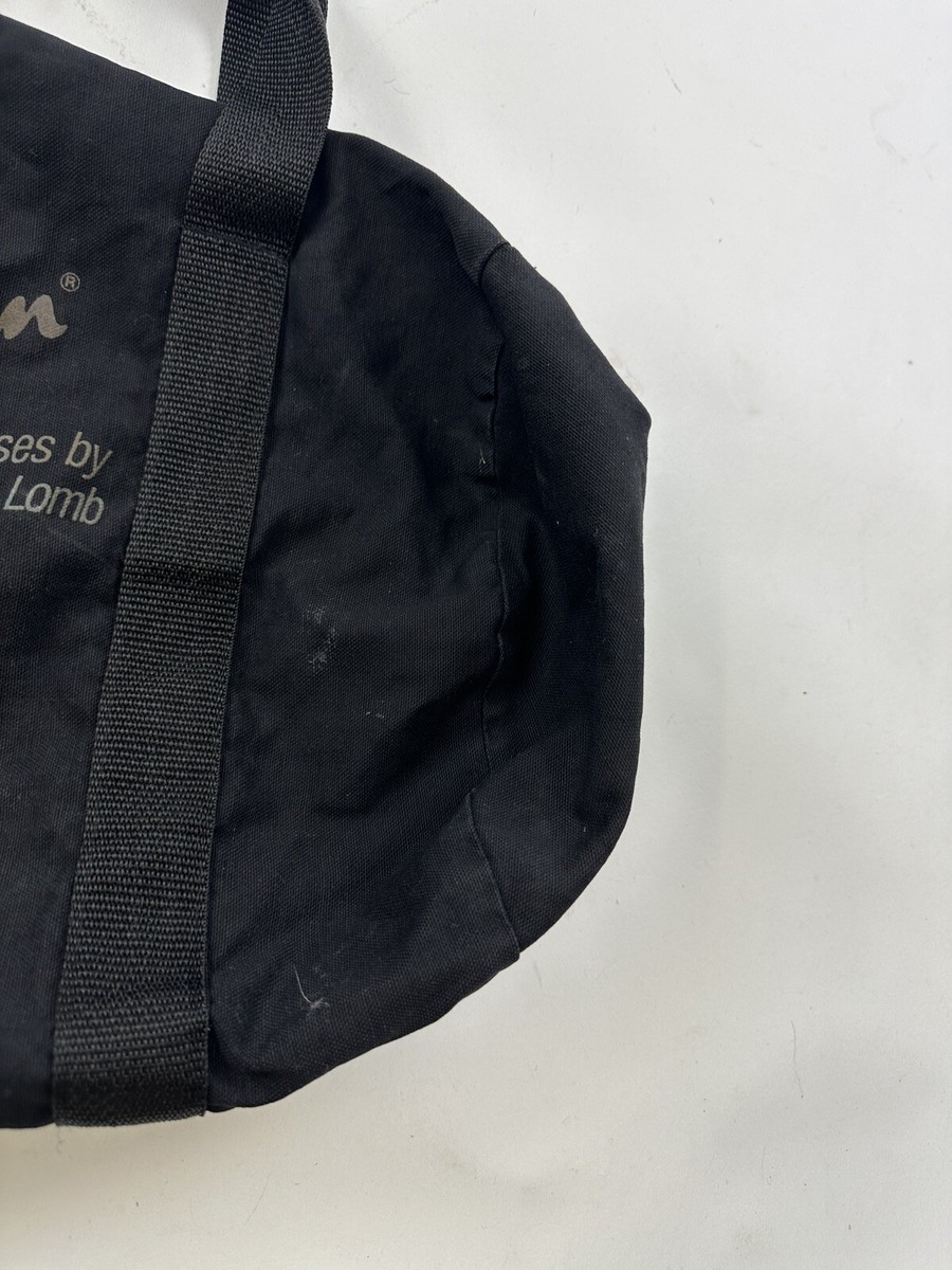 Vintage Ray-Ban Duffle Bag Black Gym Duffel Bausch Lomb | eBay