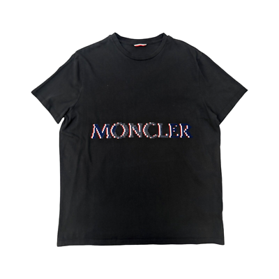 Moncler Genius Black 1952 Maglia T-Shirt Logo Black - XXL - RRP