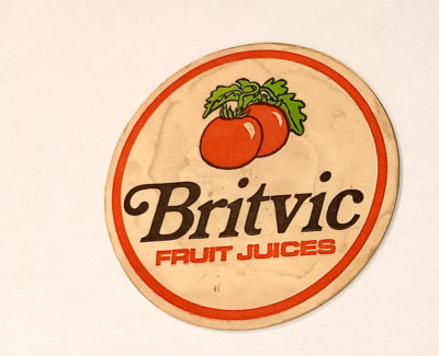Britvic Fruchtsäfte - Tomate - Vintage Bierdeckel