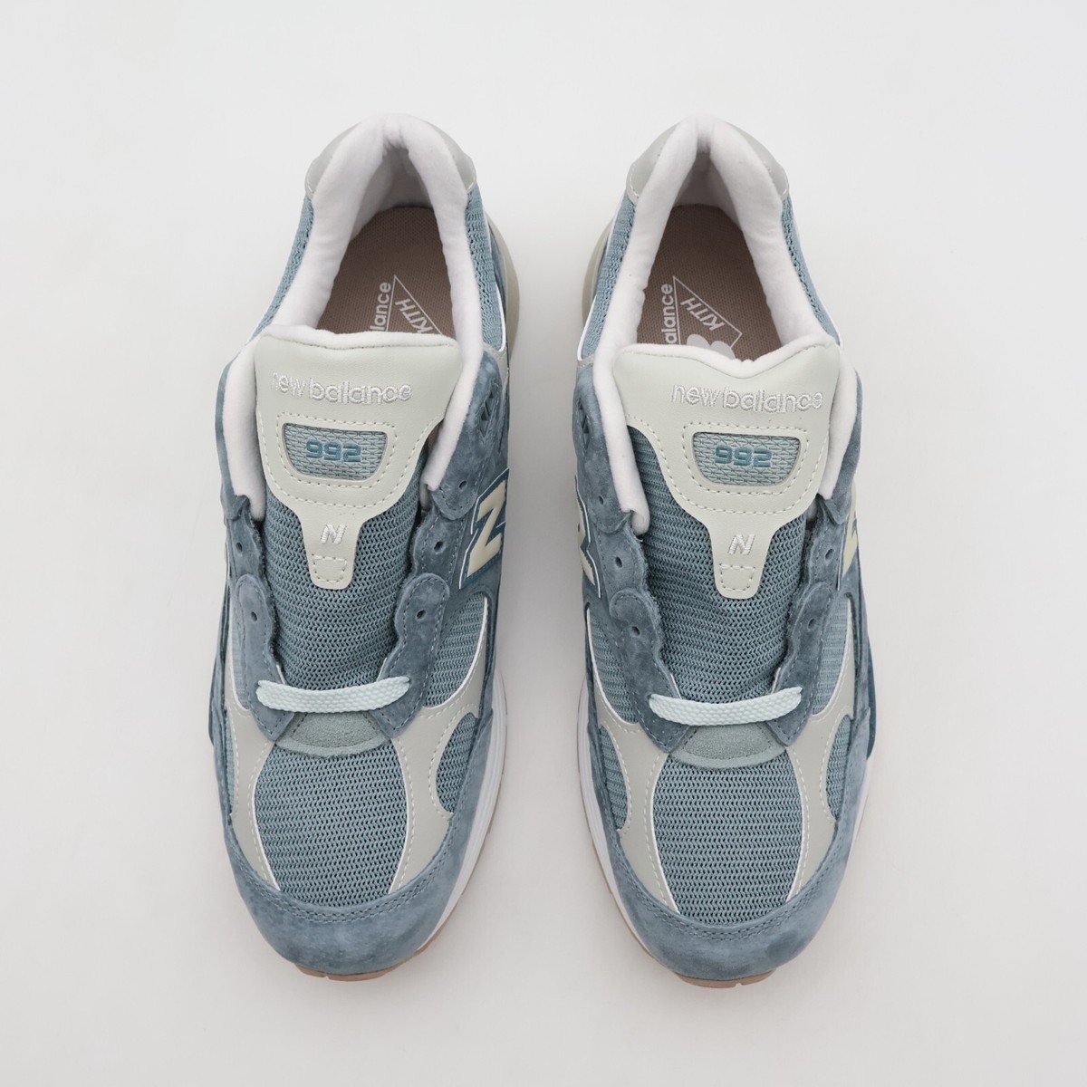 U992KT KITH New Balance 992 Aegean Blue Shadow Gray (Men's