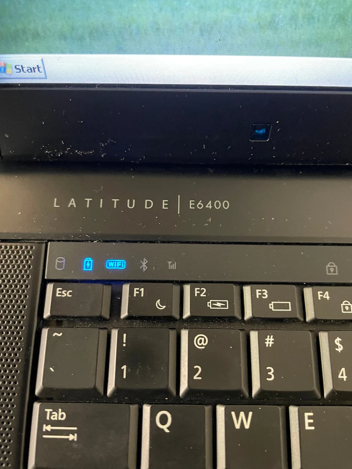 Cámara web Dell Latitude E6400 2 GB 160 GB WiFi Windows XP Pro 32 bits Office #733A Foto 3 de 4