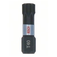 3165140980272 Bit, Grot, KoŃCÓWka T40 25MM IMP 25PCS Bosch