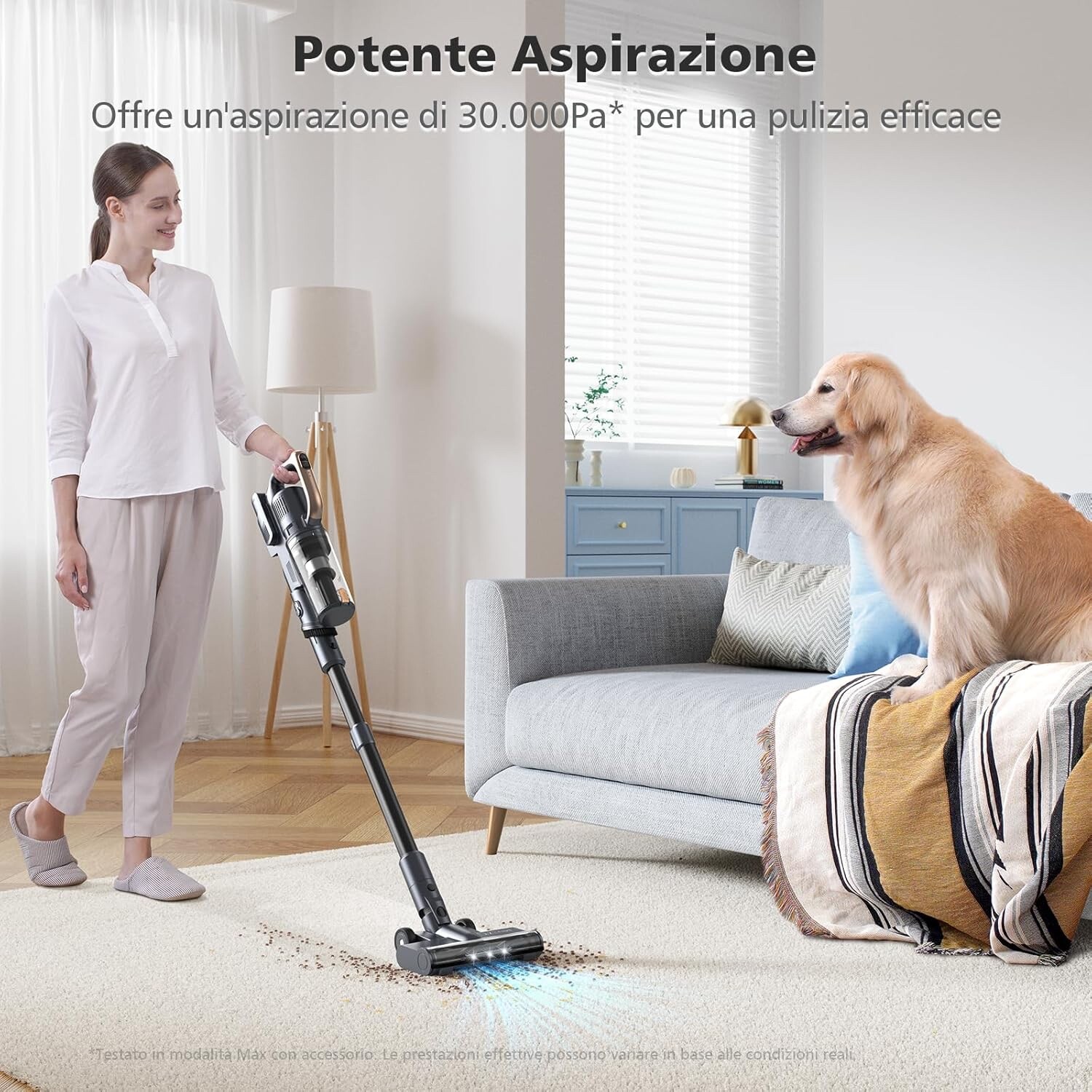 Soluzione Pulizia Professionale: Aspirapolvere 6 in 1 Autonomia 50m