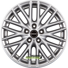 Borbet BS5 brilliant silver 8x18 ET42 - LK5/108 ML72.5 Felge Alu