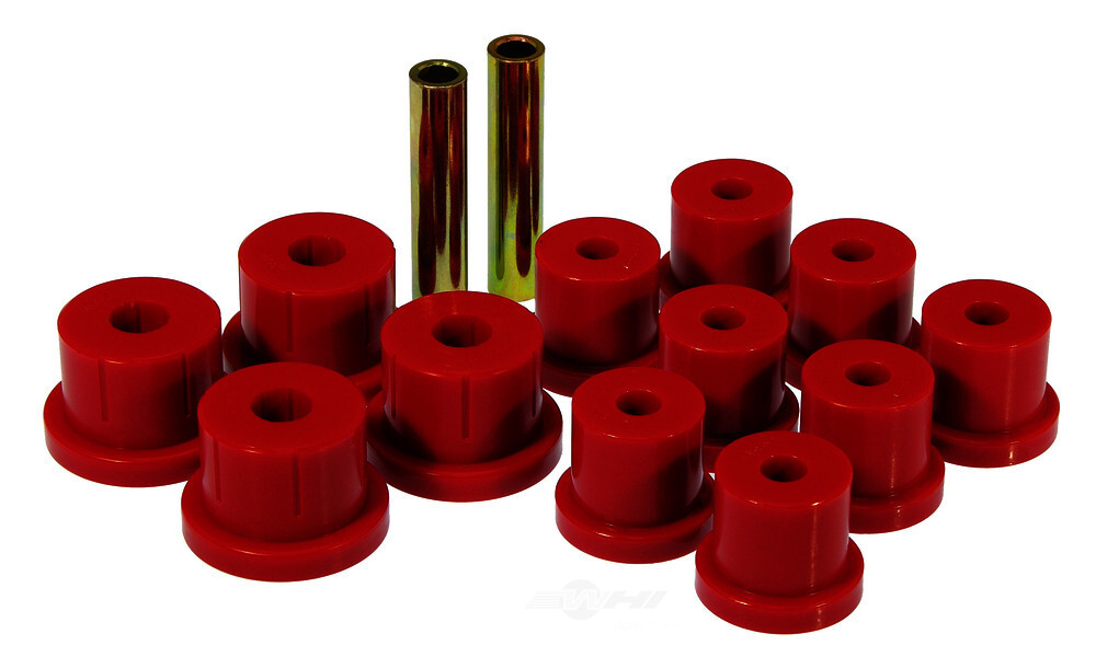 Prothane 7-1009-BL Black Front Spring & Shackle Bushing Kit | Polyurethane Replacement For Superlift Springs