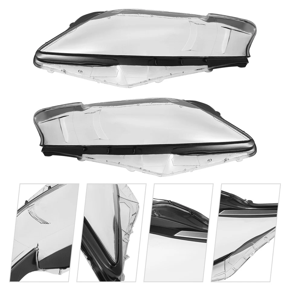For 09-11 Lexus RX350 RX450h Headlight?Lens Cover Left and Right Headlamp?Covers Foto 3 de 4