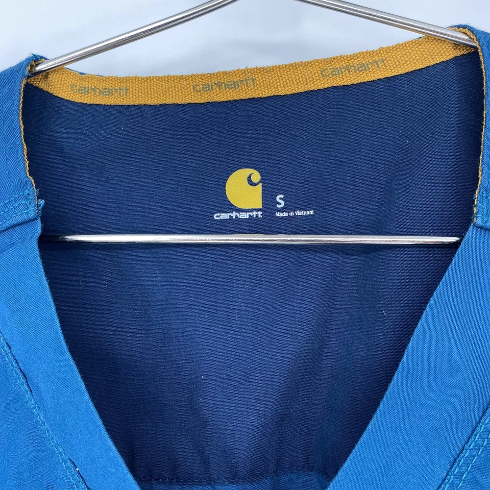 Camisa Médica Carhartt Force Azul Para Hombre Talla S Foto 2 de 4