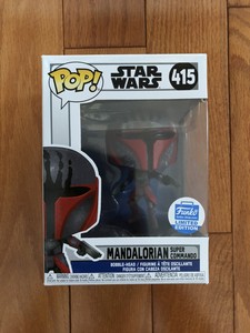 Funko Pop Mandalorian Super Commando #415 Star Wars Funko Exclusive | eBay
