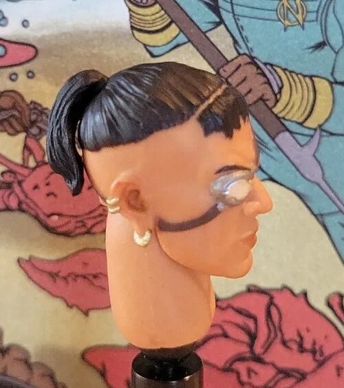 Mezco One:12 Nautilus Crew HEAD SCULPT WITH EYE PATCH 1/12
