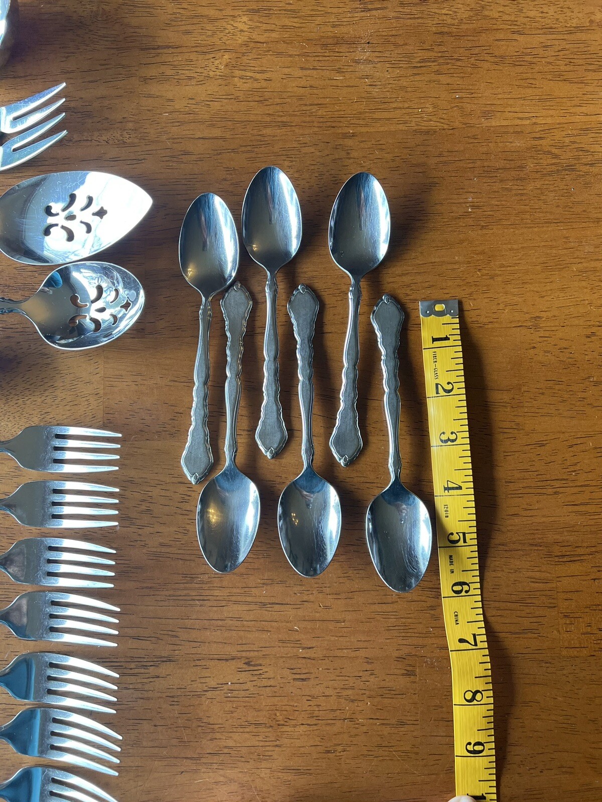 Oneida Community SATINIQUE Stainless Flatware Set of 42 Pieces Spoon