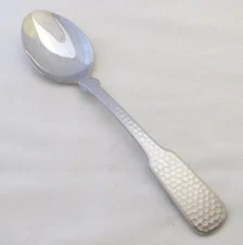 Towle Hammersmith Serving Spoon Hammered Stainless Steel 