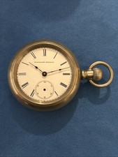 Elgin Pocket Watch 18s 7J Grade 6, Made In 1883