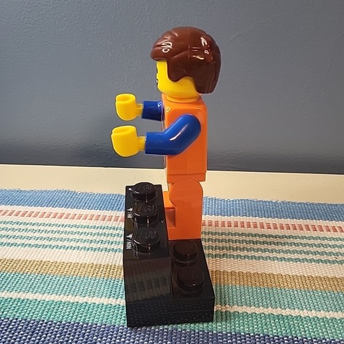 The Lego Movie 2 Brickowski Emmet Minifigure Talking Digital Alarm Clock 2018 - Picture 5 of 12