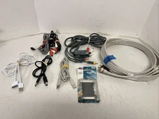 Mix Electronics Lot Microsoft Xbox 360 TV Surround Sound Cables Printer RCA WIRE