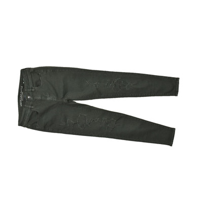American Eagle Outfitters Women Super Stretch Hi Rise Jegging Destroyed 2 Short