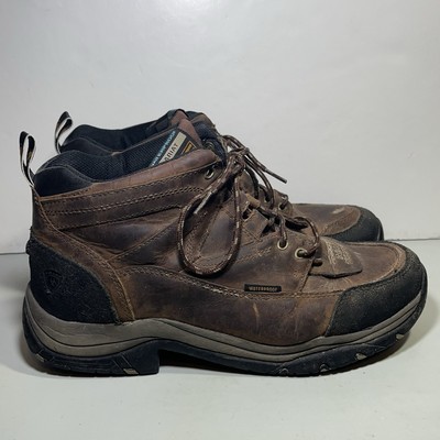 Men s Ariat ATS Terrain Waterproof Hiking Boots, Size 9EE, Style 10002183