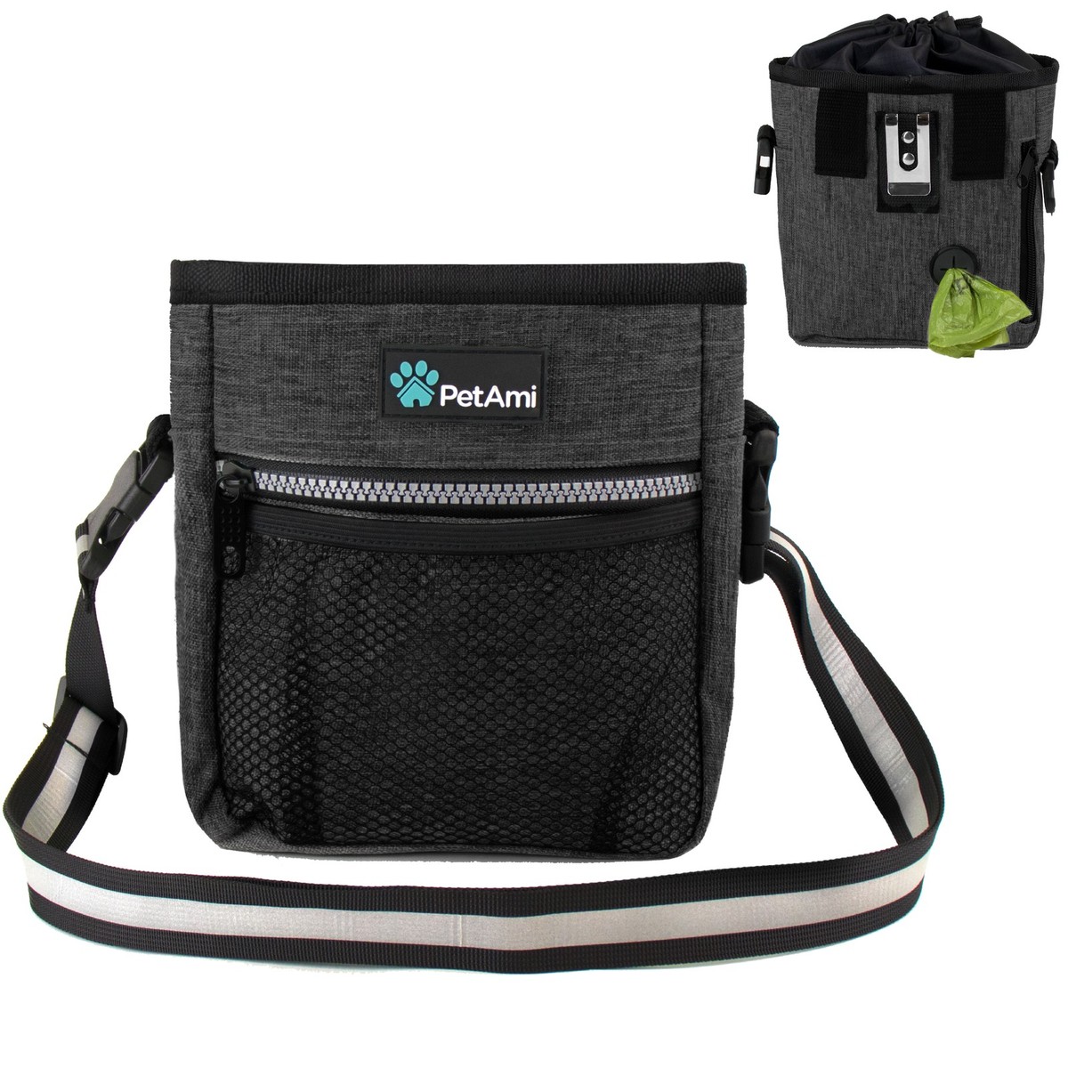 Dog Treat Bag Outdoor Treat Waist Pouch for Training Feeding Bag Large  Capacity