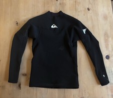 Quicksilver Wetsuit Shirt/Jacket 1.0 Synchro Size M Long Sleeve
