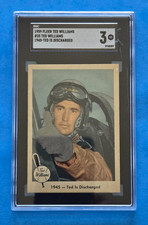 1959 Fleer Ted Williams #25 1945 Ted Is Discharged Boston Red Sox VG SGC 3