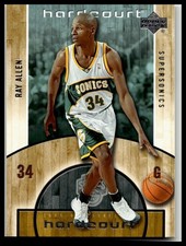 2004-05 Upper Deck Hardcourt Ray Allen #80 Seattle SuperSonics