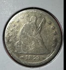 1873 w/Arrows US Seated LIBERTY SILVER Quarter! "Philadelphia" Mint! VG Details!